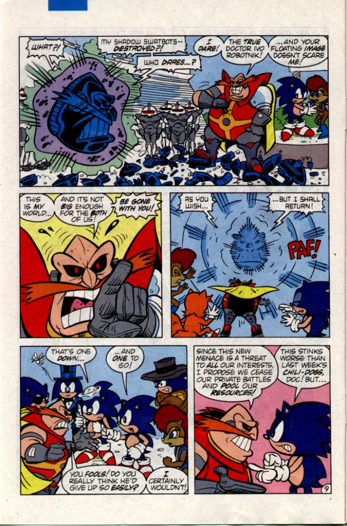 Sonic - Archie Adventure Series February 1995 Page 9